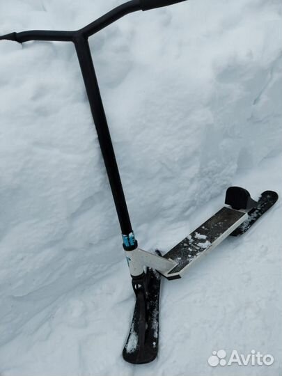 Самокат снегокат детский