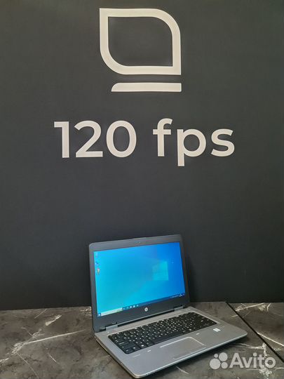 Офисный ноутбук HP, intel Core i5, DDR4 8GB, SSD