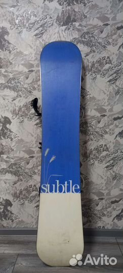 Сноуборд Subtle 152cm+ крепления Nitro