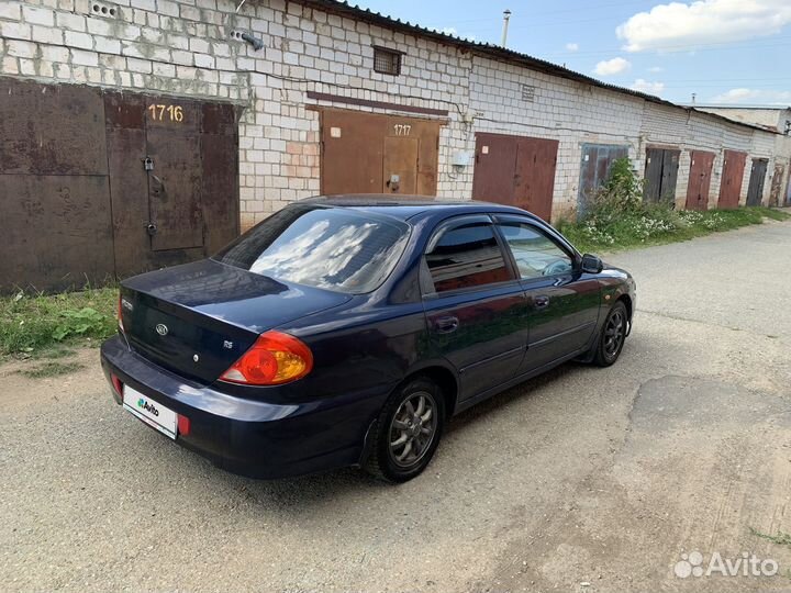Kia Spectra 1.6 МТ, 2007, 164 500 км