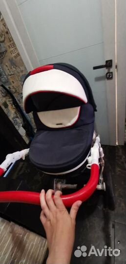 Коляска 2 в 1 adamex monte carbon