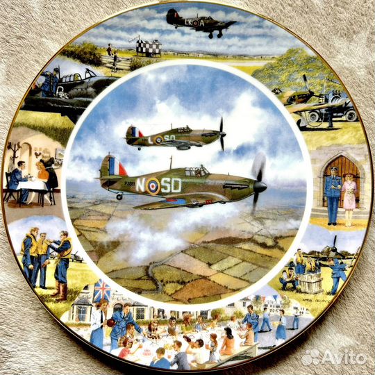 Royal Doulton Набор Самолеты WW2 редкая коллекция