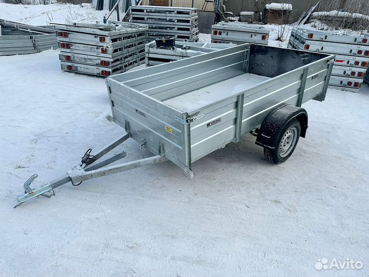 Легковой прицеп Викинг 2,5х1,3 выс.борт