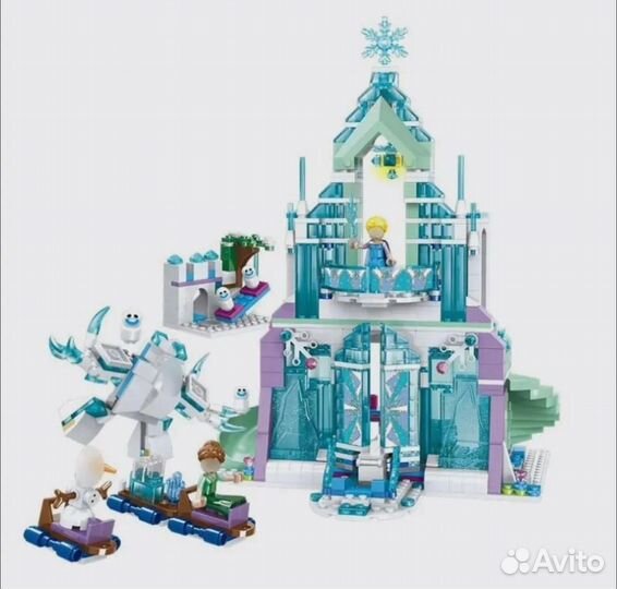 Конструктор Холодное сердце Волшебный ледяной замо