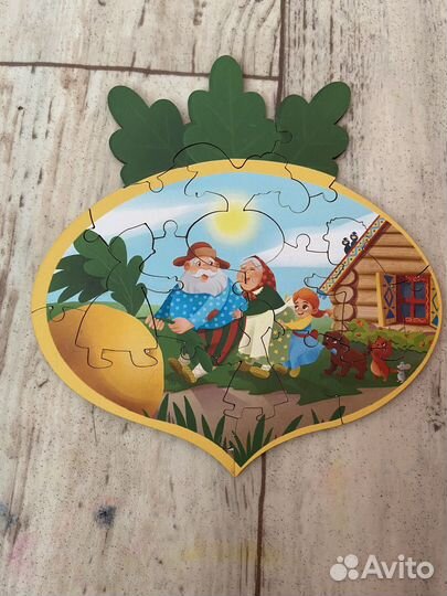 Деревянные пазлы