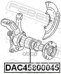 Подшипник ступ.VW T4 90-03 зад. 800-1200KG DAC4