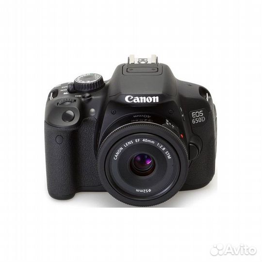 Зеркальный фотоаппарат canon 650d kit