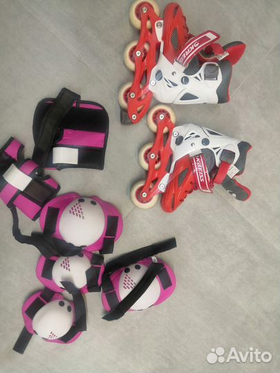 Детские ролики и защита