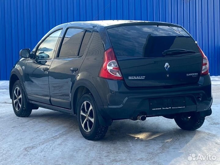 Renault Sandero 1.6 МТ, 2011, 105 000 км