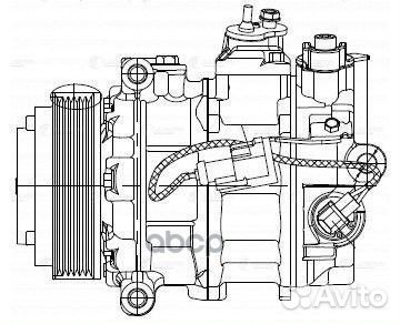 Компрессор кондиционера land rover Range Rover