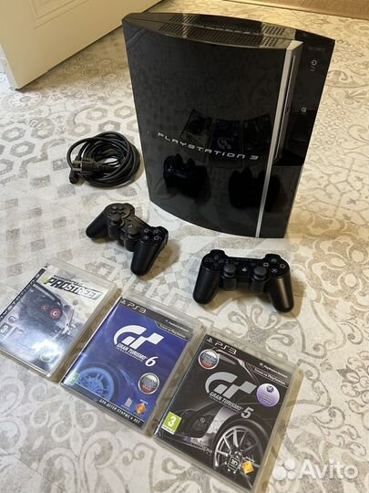 Sony PS3 + 2 Геймпада + Игры