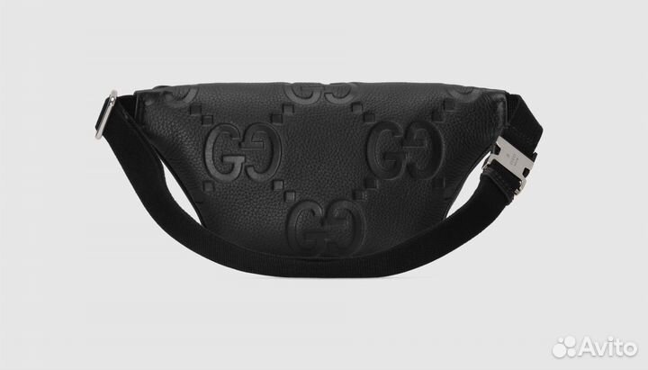 Gucci leather small belt bag monogram