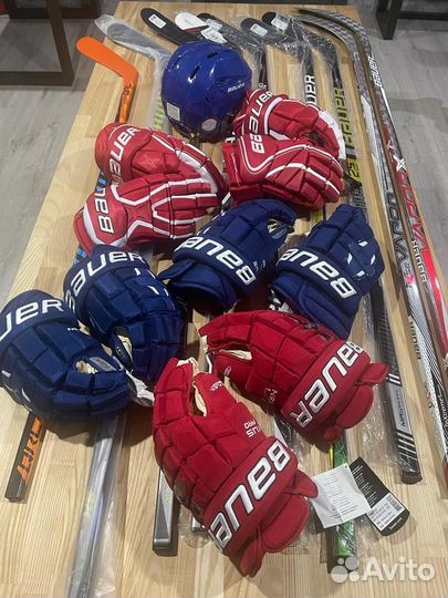 Краги хоккейные Bauer