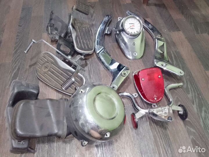Запчасти от xvs 650а