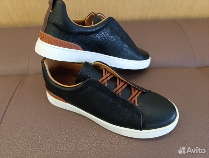 Ermenegildo Zegna кеды новые