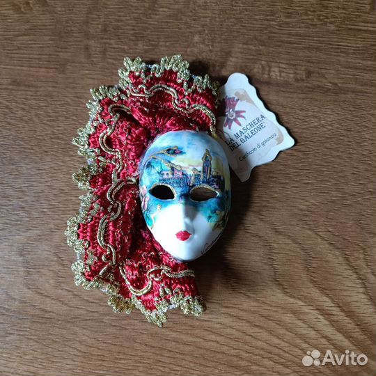 Маска декоративная венецианская, сувенир