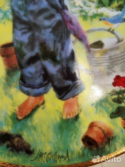 Тарелка декоративная A Time to Plant Сандры Кук