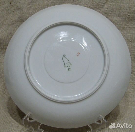 Блюдце старое Дулёво (569)