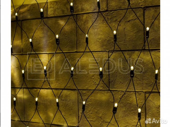 Гирлянда сеть новогодняя aledus