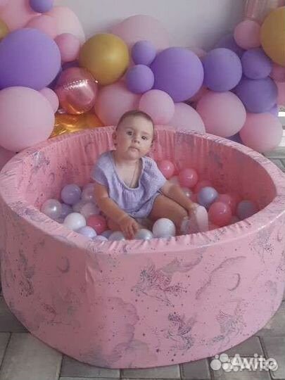 Сухой бассейн с шариками бу