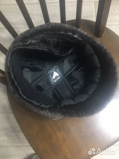 Мужской головной убор, мех нерпы, новый