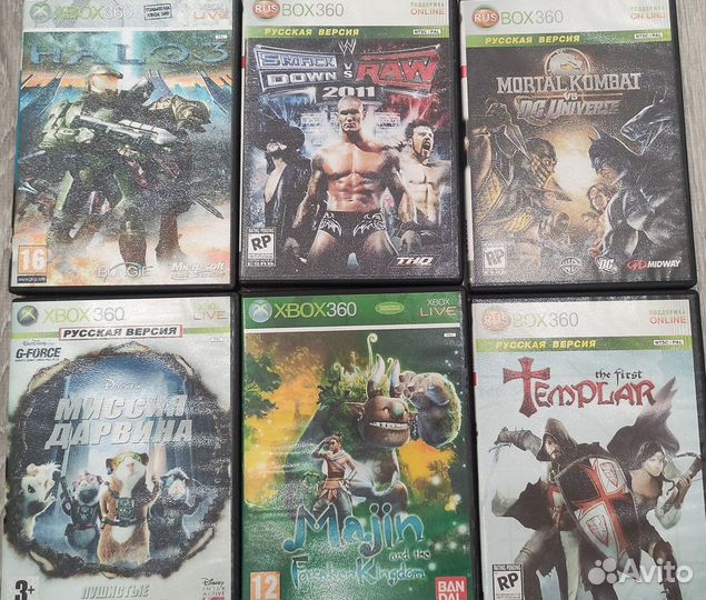 Диски для X-box 360 (Прошитый)