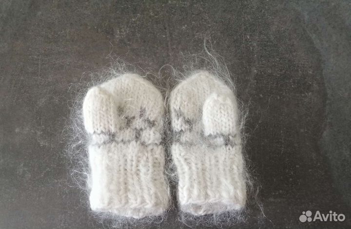 Варежки зимние детские