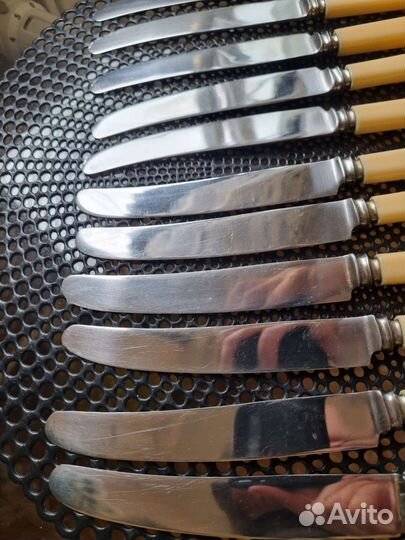 Набор вилок и ножей СССР нержавейка