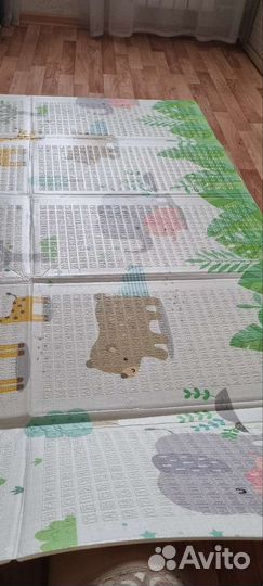 Складной коврик для ползания