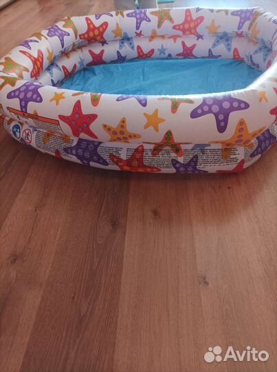 Детский надувной бассейн бу