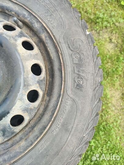 Резина sava r 14 зимние шипы