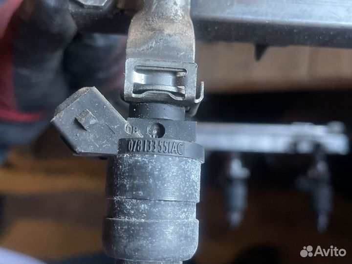 Форсунка 2.4 а6с5 пассат б5+