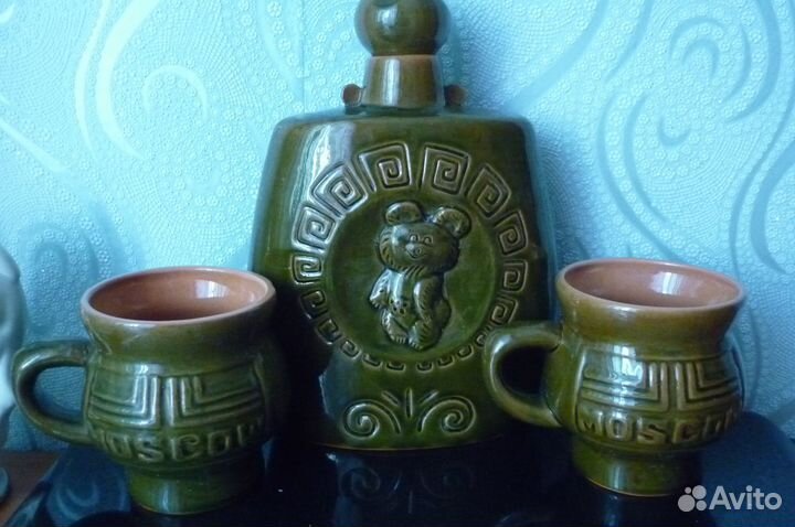 Набор олимпийский - штоф и кружки