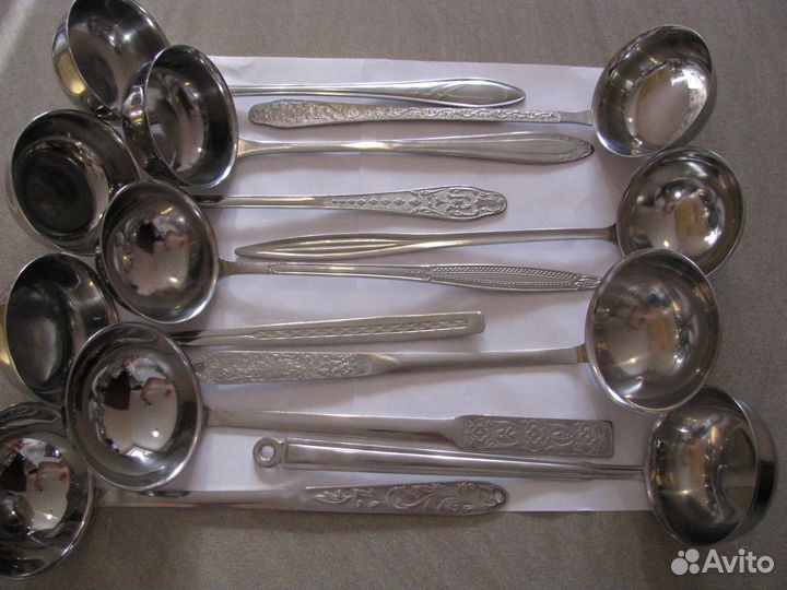 Половник, шумовка, кухонный набор СССР