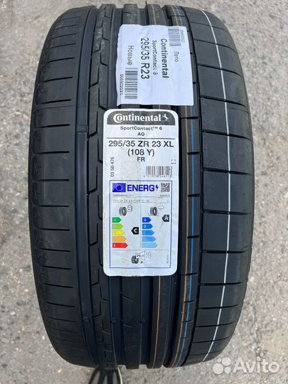 Continental ContiSportContact 6 295/35 R23 108Y