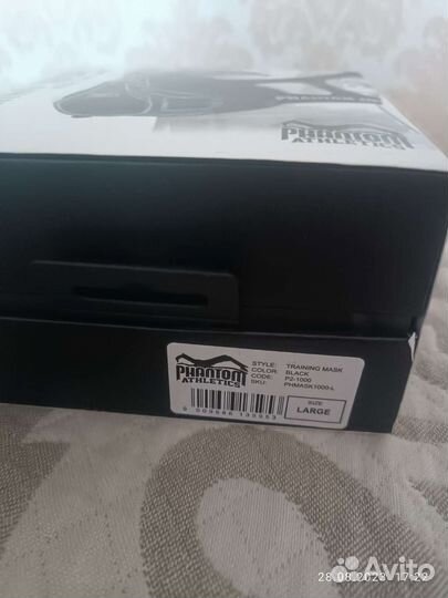 Тренировочная маска phantom athletics