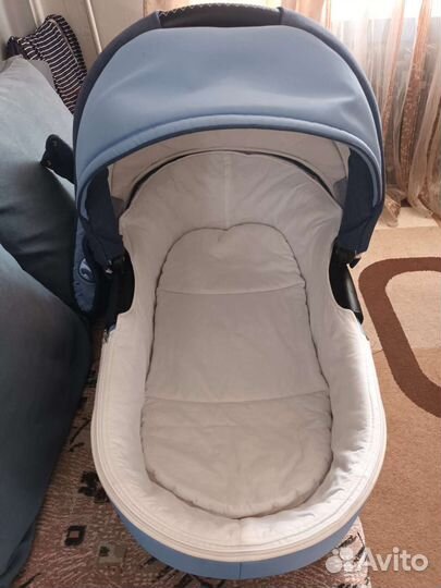 Коляска Rico Bruno 2 в 1(люлька и прогулочный блок