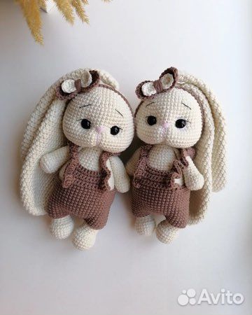 Вязаные игрушки ручной работы