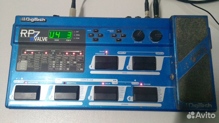 Гитарный процессор Digitech RP7 Valve