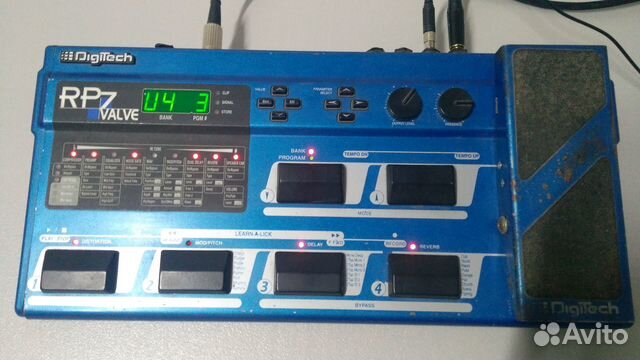 Гитарный процессор Digitech RP7 Valve