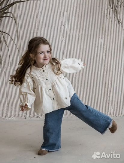 Рубашка для девочки 86 92