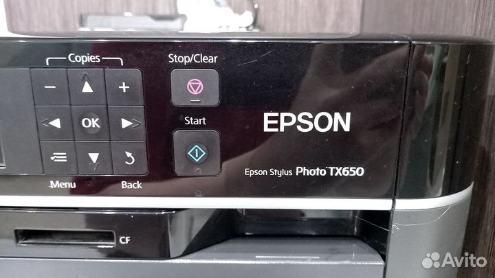 Цветной струйный принтер Epson TX650