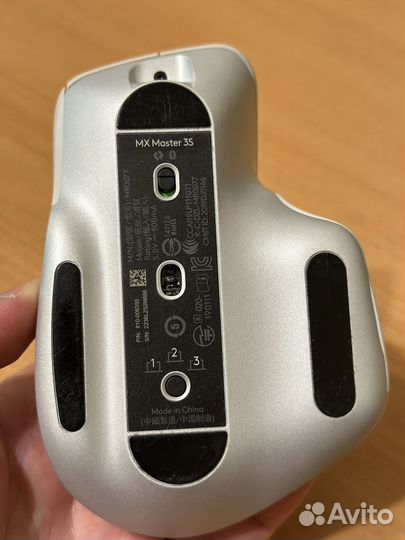 Logitech MX master 3s белая