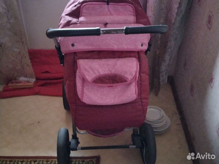 Коляска трансформер 3 в 1 бу