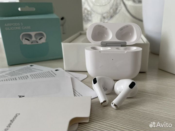 AirPods 3 Lux + чехол в подарок