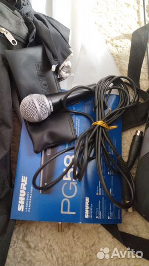 Микрофон shure PG58