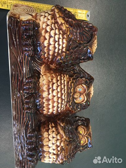 Совы, Фигурки трех мудрых сов