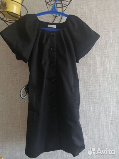 Платье элегантное (плотное), с ремнем