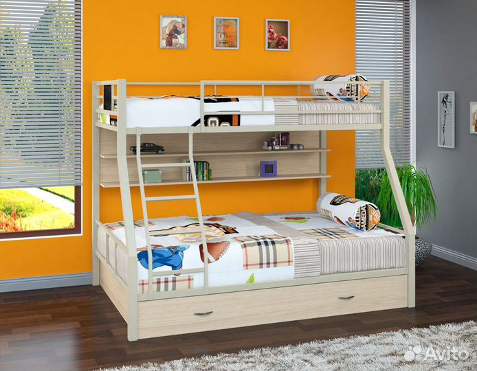Кровать двухъярусная Гранада-1пя