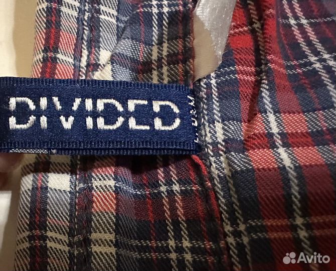 Рубашка в клетку H&M (Divided)